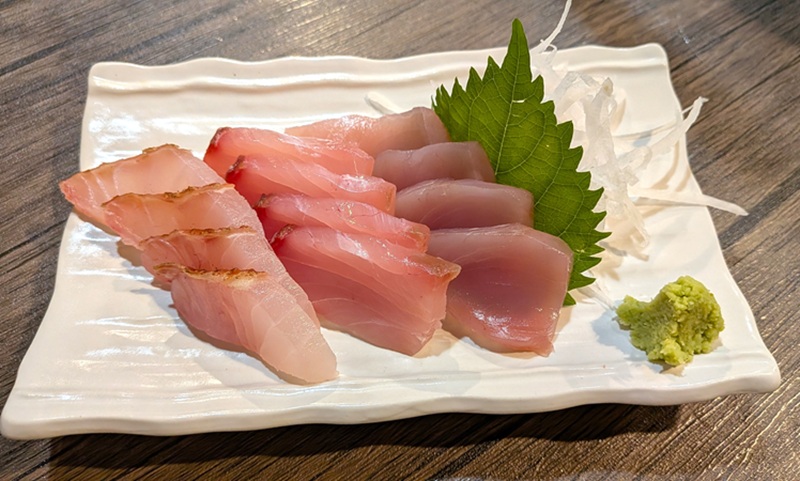 屋久島の鮮魚の刺身